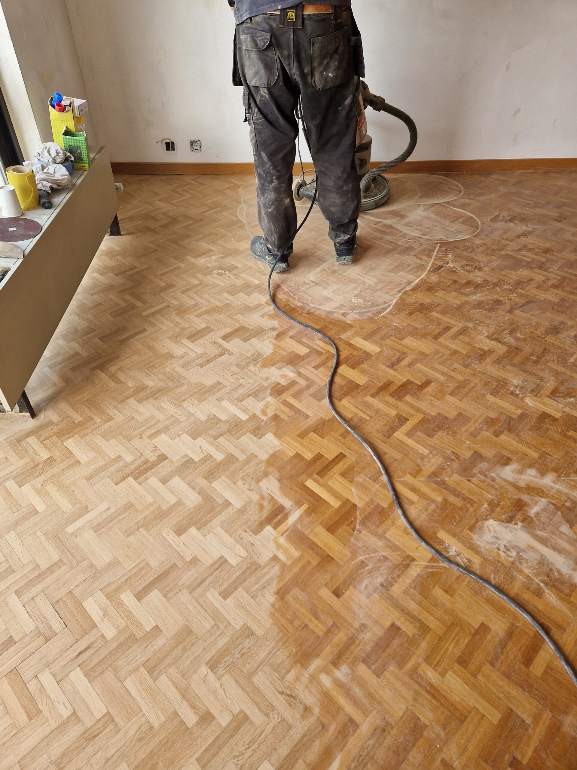 Ponçage parquet